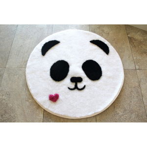 Koupelnová předložka s motivem medvídka pandy Alessia, Ø 90 cm
