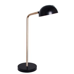 Černá stolní lampa SULION Mileto