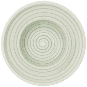 Zelený hluboký talíř z porcelánu Villeroy & Boch Artesano Nature, 25 cm