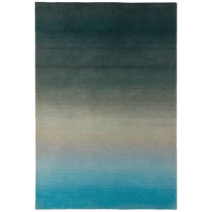 Modro-šedý koberec Asiatic Carpets Ombre, 160 x 230 cm