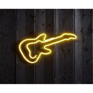 Nástěnná neonová světelná dekorace Best Season Flatneon Guitar