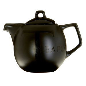 Černá keramická čajová konvice Premier Housewares, 500 ml