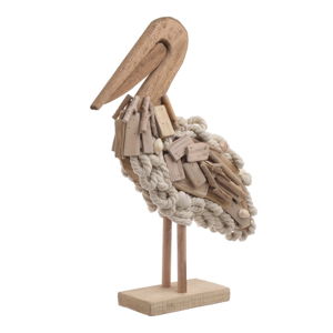 Dřevěná soška InArt Pelican, výška 45 cm