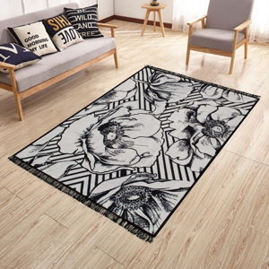 Oboustranný pratelný koberec Kate Louise Doube Sided Rug Blackrose, 140 x 215 cm