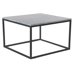 Mramorový konferenční stolek s černou konstrukcí RGE Accent, šířka 75 cm