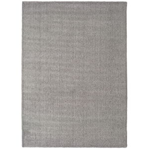 Šedý koberec Universal Benin Liso Silver, 140 x 200 cm