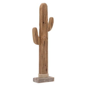 Dřevěná soška InArt Cactus, výška 57 cm