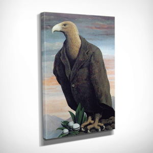 Nástěnná reprodukce na plátně Rene Magritte Nest, 30 x 40 cm