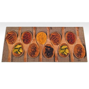 Vysoce odolný kuchyňský běhoun Floorita Spices Market, 60 x 190 cm