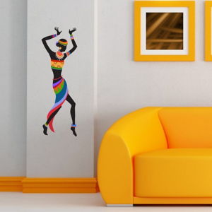 Dekorativní nálepka na stěnu Dance Women