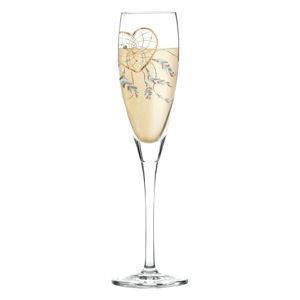Sklenice na šampaňské z křišťálového skla Ritzenhoff Ramona Rosenkranz, 140 ml