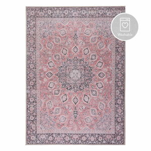 Růžový pratelný koberec 80x150 cm FOLD Somerton – Flair Rugs
