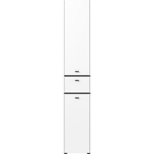 Bílá vysoká koupelnová skříňka 34x189 cm Modesto – Germania