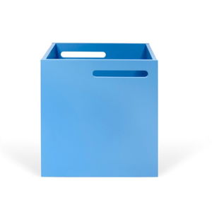 Modrý úložný box ke knihovně TemaHome Berlin