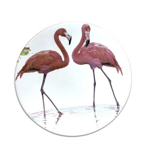 Keramický talíř Flamingo, ⌀ 25 cm
