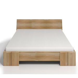 Dvoulůžková postel z bukového dřeva SKANDICA Vestre Maxi, 200 x 200 cm