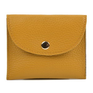 Žlutá kožená peněženka Sofia Cardoni