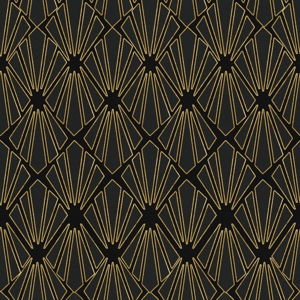 Tapeta Global Art Production Gold Geometry, 52 x 300 cm (3 role)