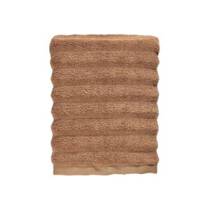 Jantarově hnědý ručník ze 100% bavlny Zone Prime Amber, 50 x 100 cm
