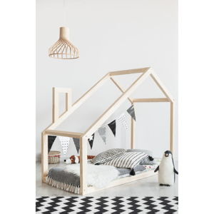 Domečková postel z borovicového dřeva Adeko Mila DM, 120 x 180 cm