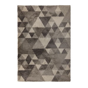 Šedobéžový koberec Flair Rugs Nuru, 60 x 230 cm