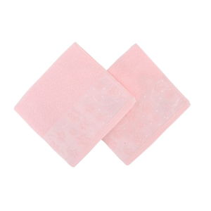 Sada 2 světle růžových ručníků z čisté bavlny Mariana, 50 x 90 cm