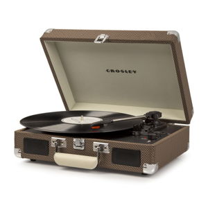 Hnědý gramofon Crosley Cruiser Deluxe