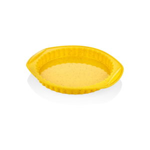 Žlutá silikonová pečící forma The Mia Maya, ⌀ 30 cm