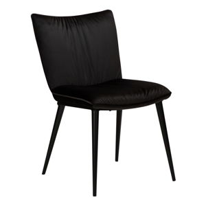 Černá jídelní židle se sametovým povrchem DAN-FORM Denmark Join