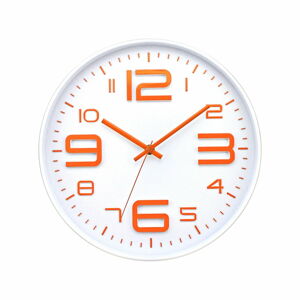 Bílé nástěnné hodiny Postershop Timmy, ø 30 cm