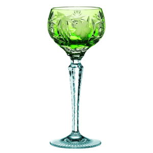 Světle zelená sklenice na víno z křišťálového skla Nachtmann Traube Wine Hock Reseda, 230 ml