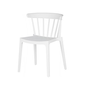 Bílá jídelní židle WOOOD Bliss