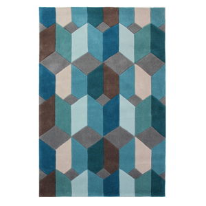 Modrý koberec Flair Rugs Scope, 80 x 150 cm