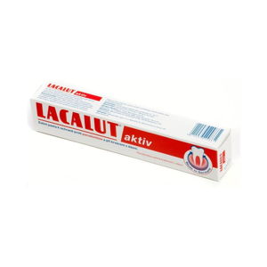 Zubní pasta Lacalut Aktiv, 3 x 75 ml