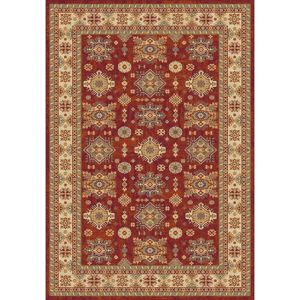 Hnědo-červený koberec Universal Terra Ornaments, 190 x 280 cm