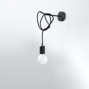 Černé nástěnné svítidlo Spider – Nice Lamps