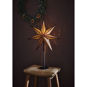 Hnědá vánoční světelná dekorace Markslöjd Glitter