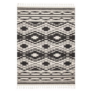Černo-bílý koberec Asiatic Carpets Taza, 120 x 170 cm