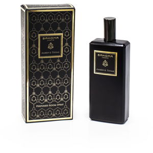 Bytový parfém v krabičce s vůní muškatové šalvěje a růže Bahoma London Room Spray, 100 ml