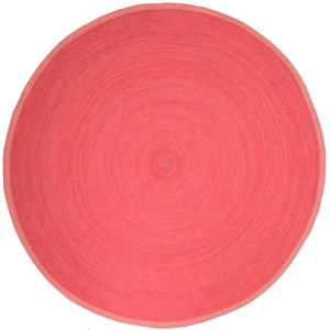 Dětský růžový koberec Nattiot Tapis, Ø 140 cm