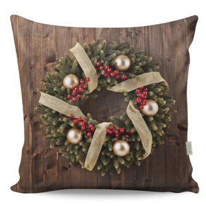 Oboustranný polštář Wreath, 43 x 43 cm