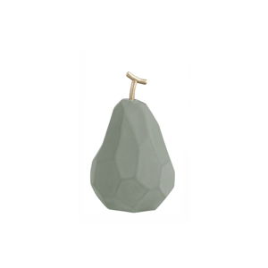 Matně mátově zelená betonová soška PT LIVING Origami Pear