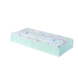 Zelený úložný box pod postel Compactor, délka 107 cm