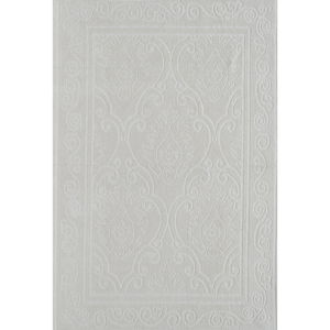 Krémový odolný koberec Vitaus Primrose, 80 x 200 cm