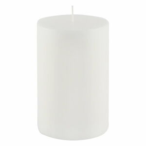 Bílá svíčka Ego Dekor Cylinder Pure, doba hoření 83 h