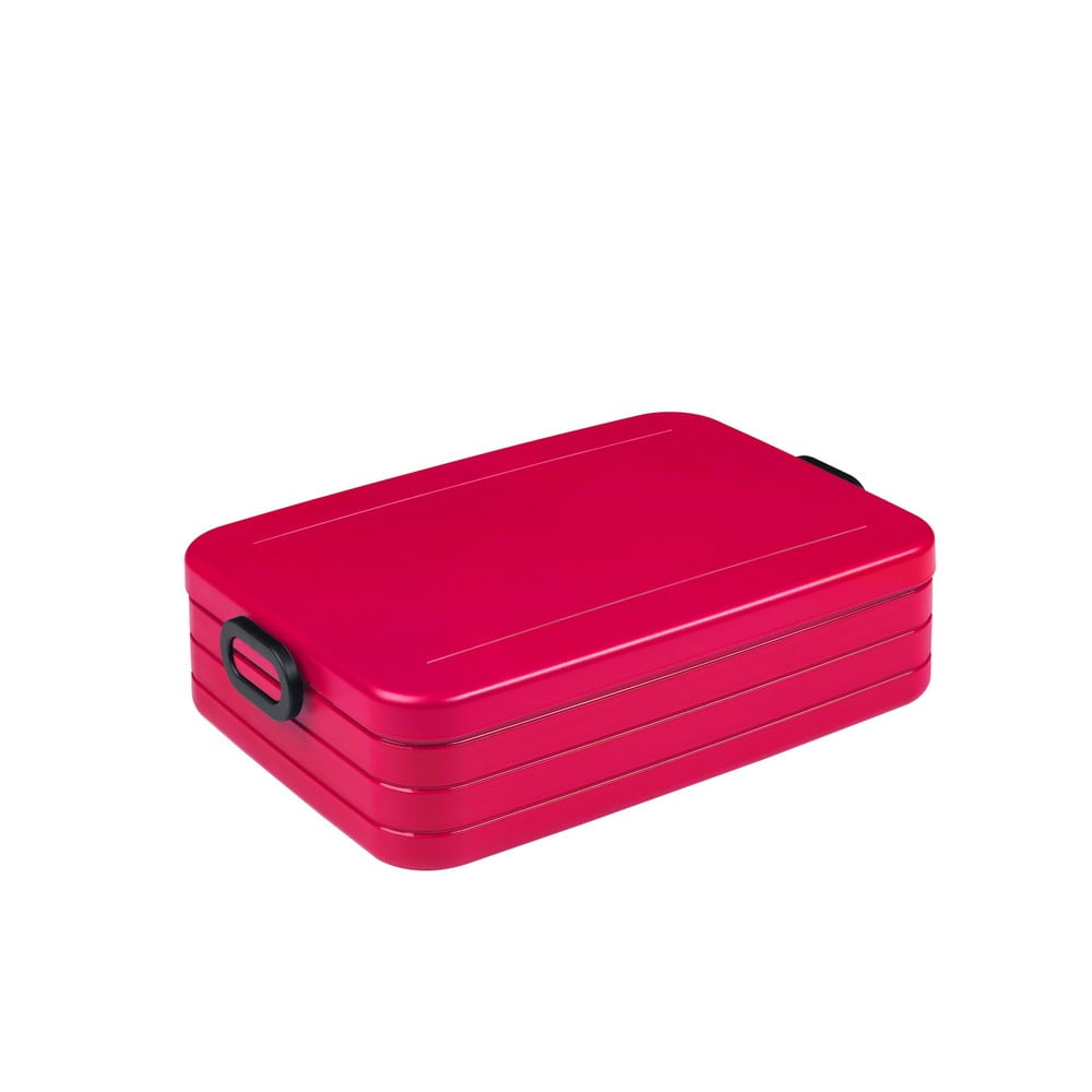 Červený box na oběd Rosti Mepal Ellipse Take a Break Bento, 25,5 x 17 cm