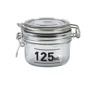 Skleněná dóza s víkem KJ Collection Jar, 125 ml