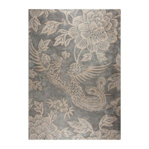 Šedý ručně tkaný koberec Flair Rugs Phoenix, 160 x 230 cm