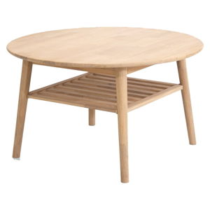 Odkládací stolek z dubového dřeva Canett Martell