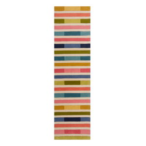 Vlněný koberec běhoun 230x60 cm Piano - Flair Rugs